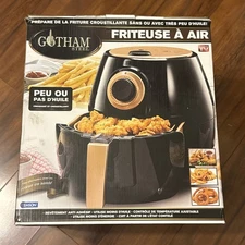 Gotham Steel-Air Fryer Auto Shutoff Dishwasher-Safe Parts With Basket Rapid Air
