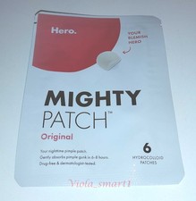 HERO COSMETICS Mighty Patch The Original Acne Pimple Patches 6 Ct