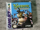 Shrek: Fairy Tale Freakdown Gameboy Color 2001 CIB Tested