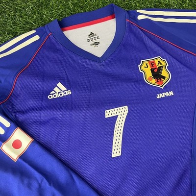 Hidetoshi Nakata 2002 Japan Long Sleeve Jersey Shirt Kit – Size