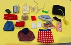 Vintage 1960 s  Barbie, Ken , Skipper and friends or clones lot of accessories