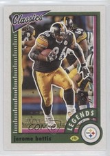 2022 Panini Classics Legends Red Back 24/99 Jerome Bettis #115 HOF 0c3