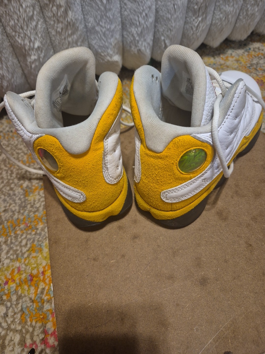 SAOLA Nike Air Jordan 13 Del Sol Youth taglia 5Y scarpe da basket atletiche DJ3003 167