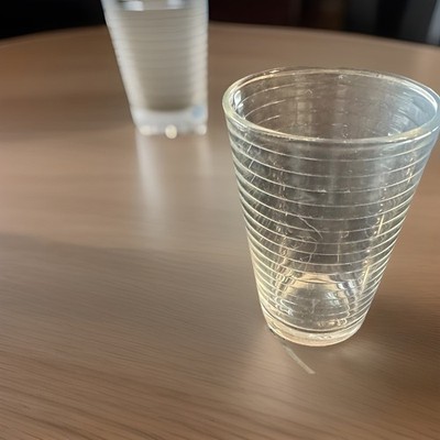 Vintage Pasabahce Doro Juice Glass Horizontal Optic Ribbed Set 3 7/8 