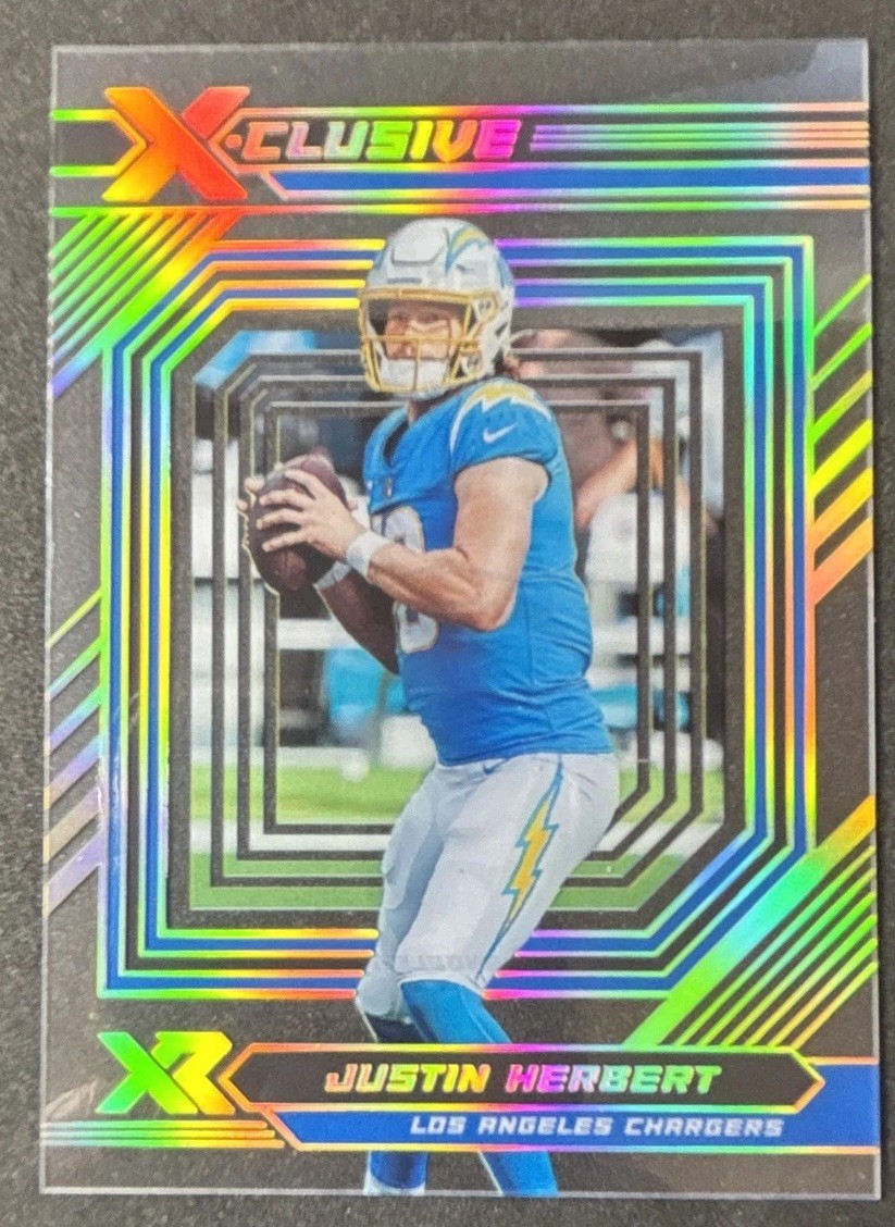 2022 Panini XR - X-Clusive Justin Herbert #XC-6