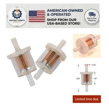 High-performance 40 Micron Fuel Filter Set - Universal Fit For Lawn Equipment