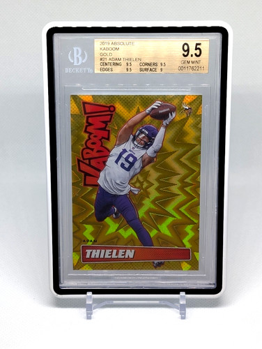 Adam Thielen [Gold] #K-AT 2019 Panini Absolute Kaboom card