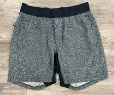 Lululemon Men's T.H.E. Short *Linerless 7" Green White Large