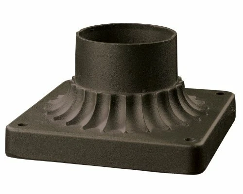 Z-Lite SQPM-ORB Outdoor Pier Mount, Oil Rubbed Bronze Frame - Picture 1 of 1