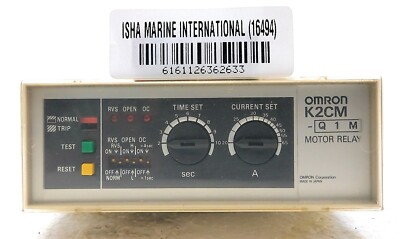 1pc New Omron Corporation K2CM Q1M Motor Relay Expedited Shipping