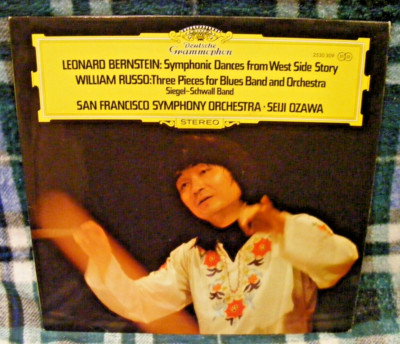 Leonard Bernstein William Russo SF Symphony Seiji Ozawa ''West Side Story'' EX/VG+