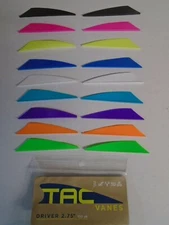 36 TAC Driver 275 Vanes! BUILD YOUR BAG! 2.75" white neon yellow green black