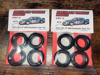 #MH 10 70-80'S M&H RACEMASTER STYLE 10'' 2 Pack-New-PPP 1:24 Scale Free Shipping