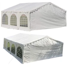 20'x16', 26'x16' Budget PE Wedding Party Tents, Bags Sold Separately - B Model