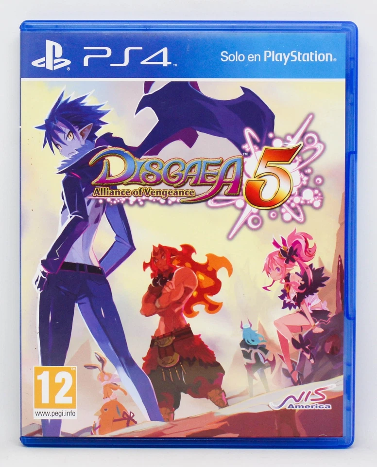 DISGAEA 5 ALLIANCE OF VENGEANCE - PLAYSTATION 4 PS4 PLAY STATION 4 - PAL ESPAÑA, foto 1 de 2