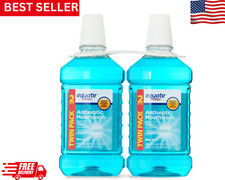 Equate Antiseptic Mouthwash, Blue Mint, Twinpack, 2 Bottles, 2 x 1.5 Liters 50.