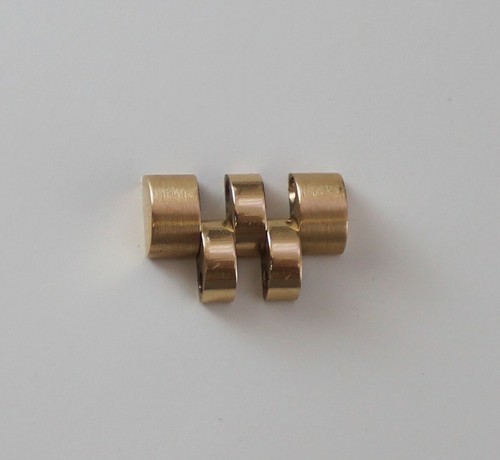 Original Rolex Jubilee ref. 68523M Rose Gold Link 14mm For Midside models - Picture 2 of 8