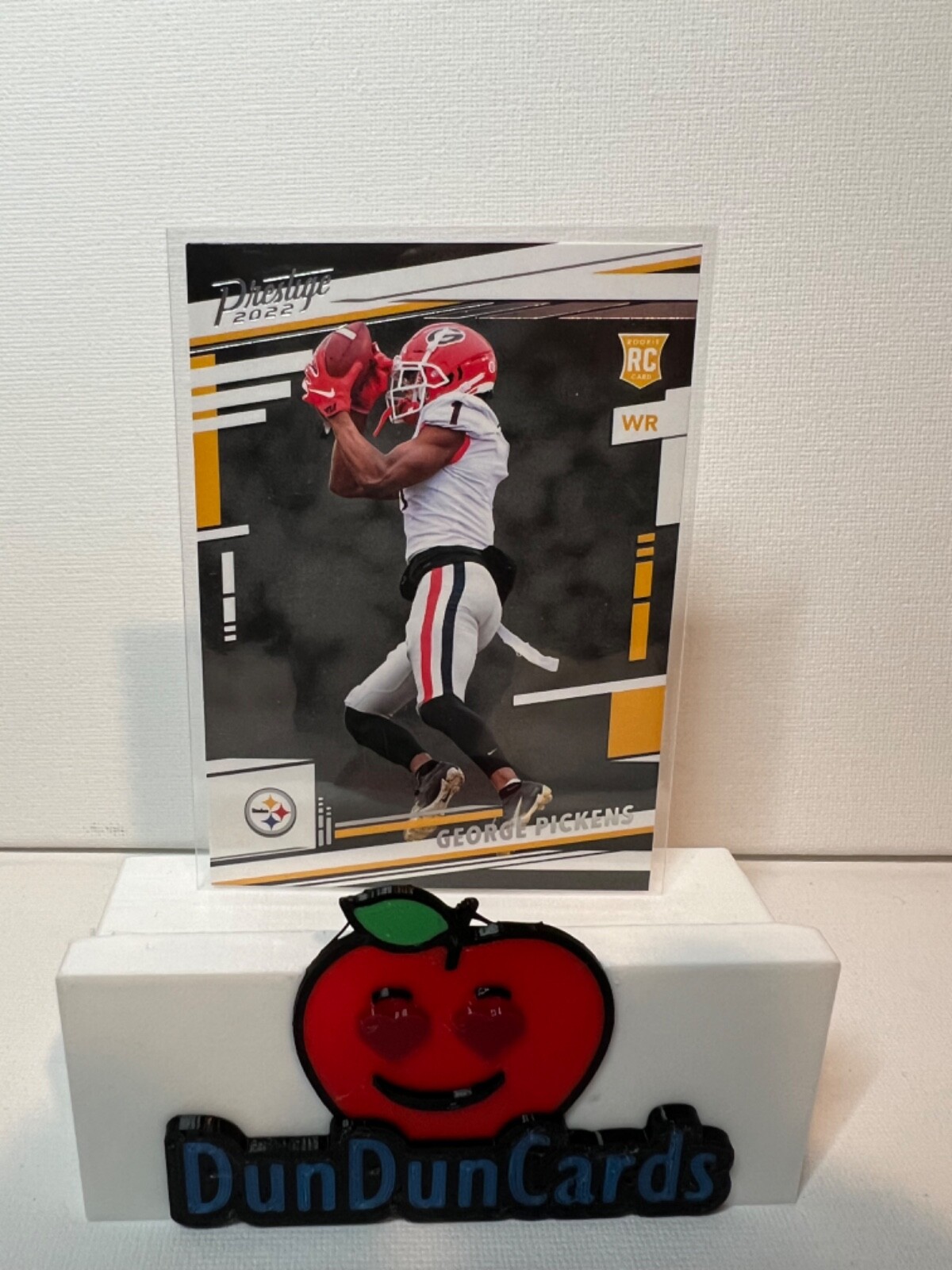 2022 Panini Prestige Base Set Rookie Card #323 George Pickens RC Steelers