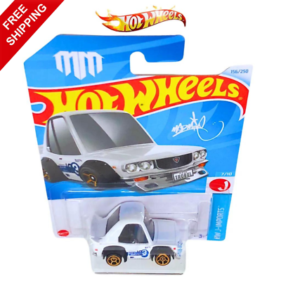 Hot Wheels Mazda RX-3 Tooned White #156 Mainline 2024 Case N In