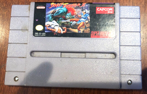 Street Fighter II 2 Super Nintendo SNES Original Authentic Vintage ...