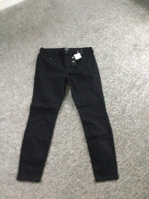 BNWT TU SAINSBURYS BLACK SKINNY JEANS 