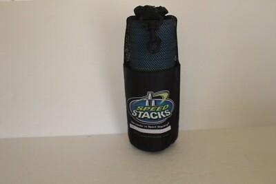 Speed Stacks 12 Cup Set Blue & Green Sport Stackers Official WSSA Cups w/Bag 