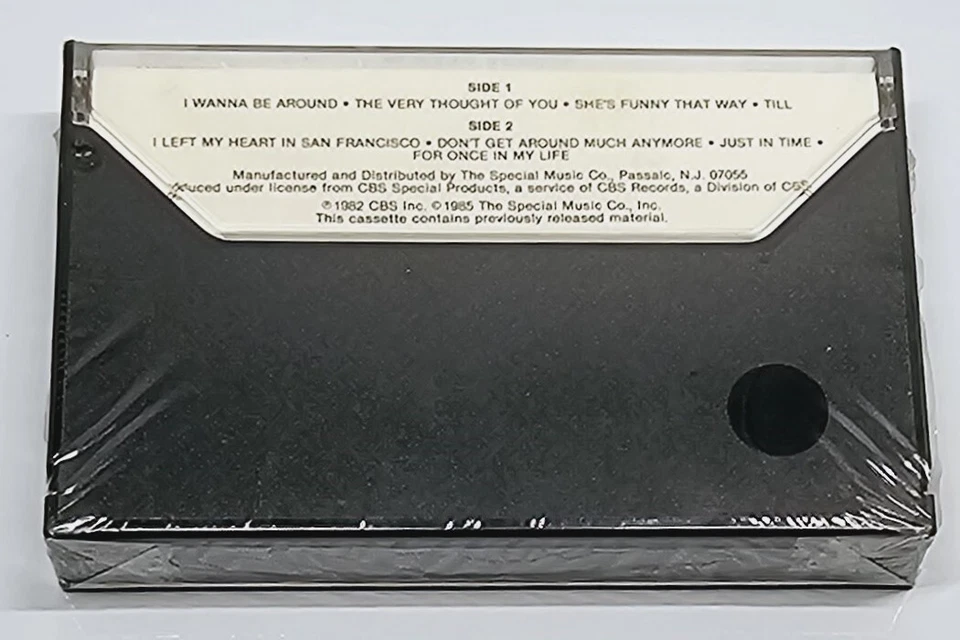 Tony Bennett Always Around Cassette Tape 1985 Brand New Sealed Promo No UPC - Image 2 of 4