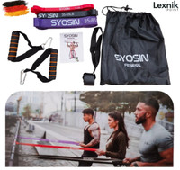 FitnessbäNder WiderstandsbäNder Set Gymnastikband Fitnessband Sport Yoga