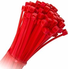 All Colour Cable Ties Nylon Plastic Zip Tie Wraps 100mm - 370mm Premium Ties