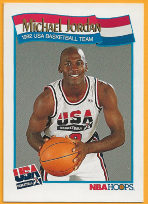 マイケルジョーダン 1991 Hoops USA Team 1991 NBA HOOPS-USA TEAM-Michael Jordan# 579 | eBay
