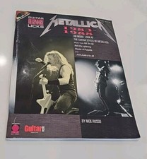 Metallica 1983-1988 Legendary Guitar Licks ta...