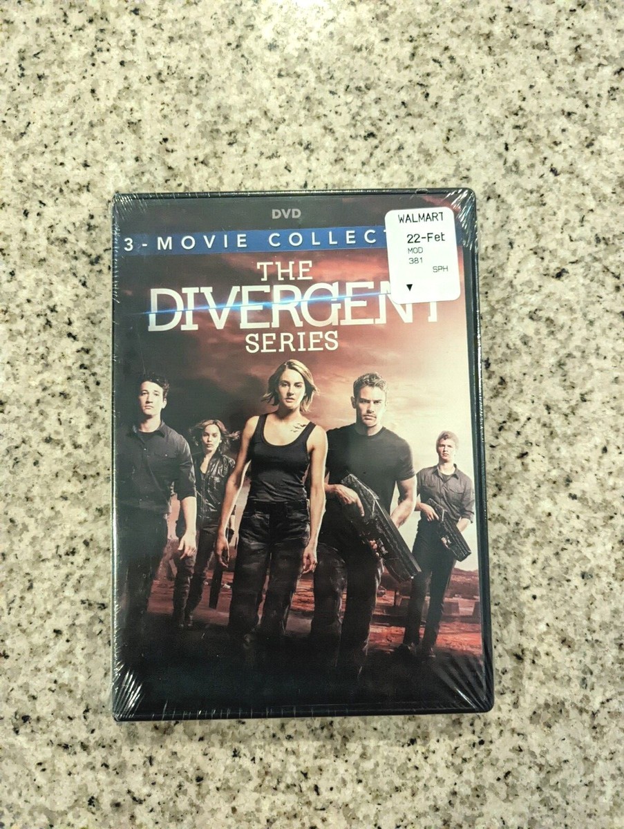 Divergent: Complete Movie Series 1 2 3 Insurgent + Allegiant Box