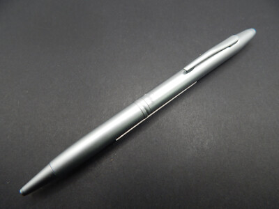 Rare - Rotring Brushed Chrome ''Side Knock'' Ball Point Pen