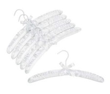 Satin Hangers White 