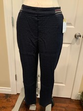 Anthropologie Navy Blue "The Essential Pull-On Trouser Pants, Size XS
