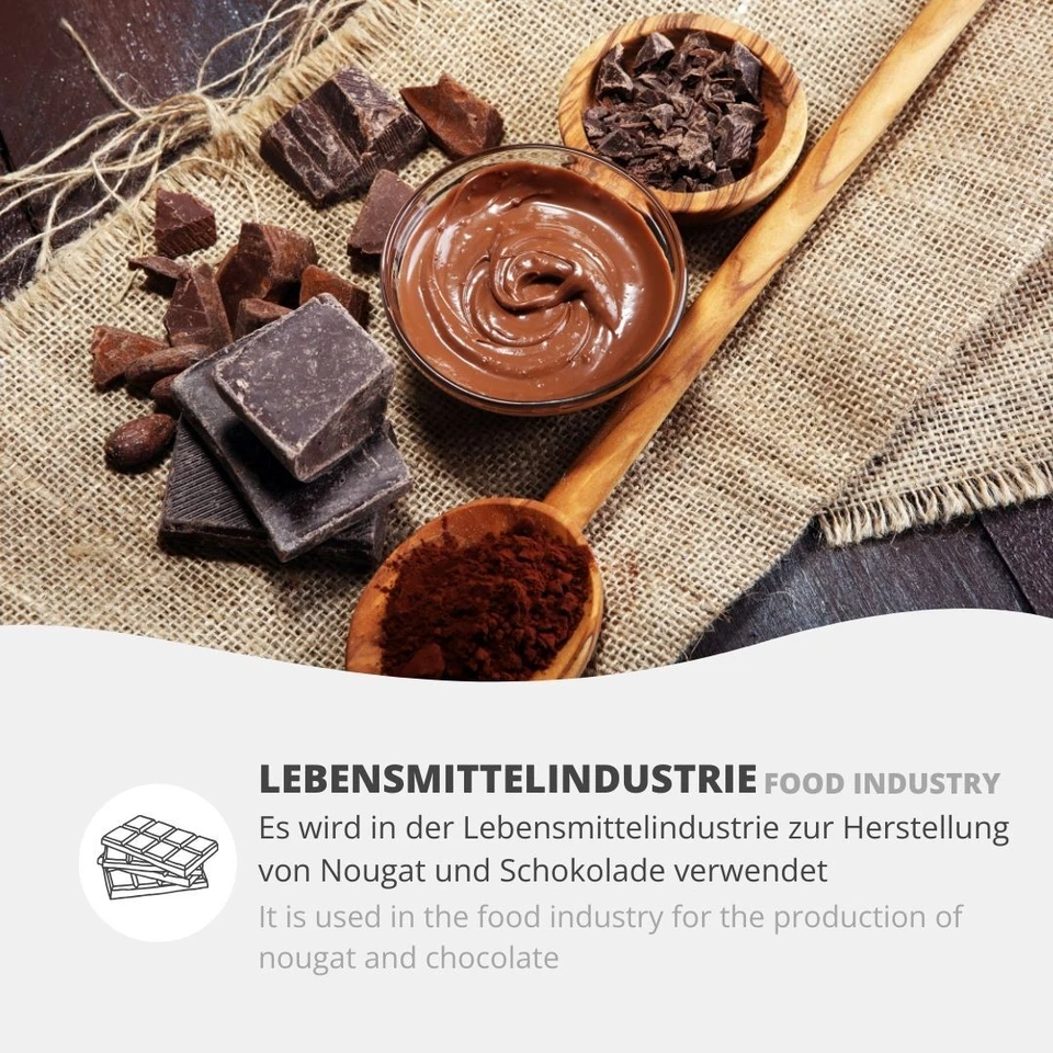 Kakaobutter Pastillen | 100g - 10kg Lebensmittelqualität | Cocoa Butter Chips - Bild 4 von 4