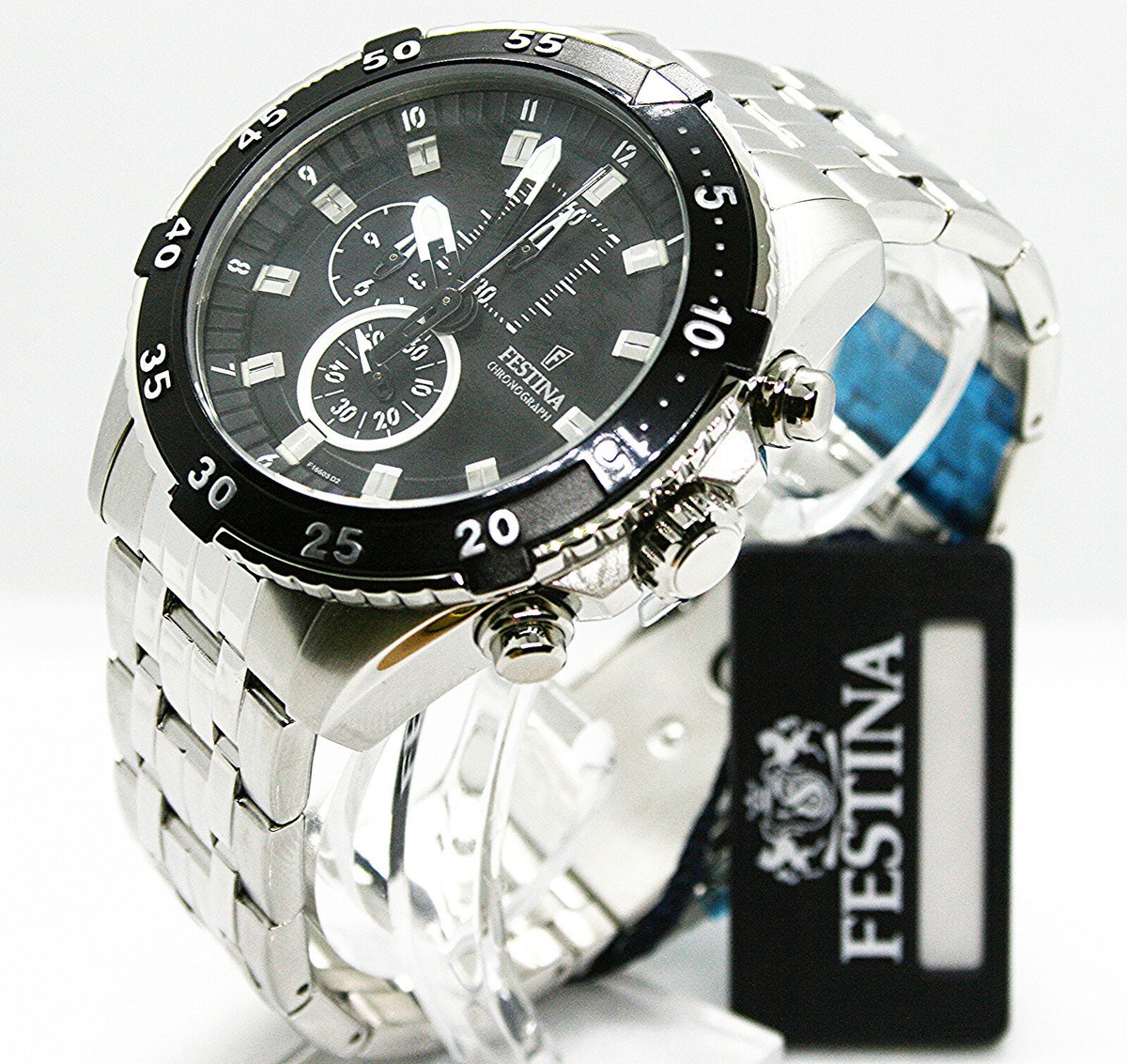 Festina F16603/1 - Orologio Uomo Cronografo - Design Classico Sportivo - 2