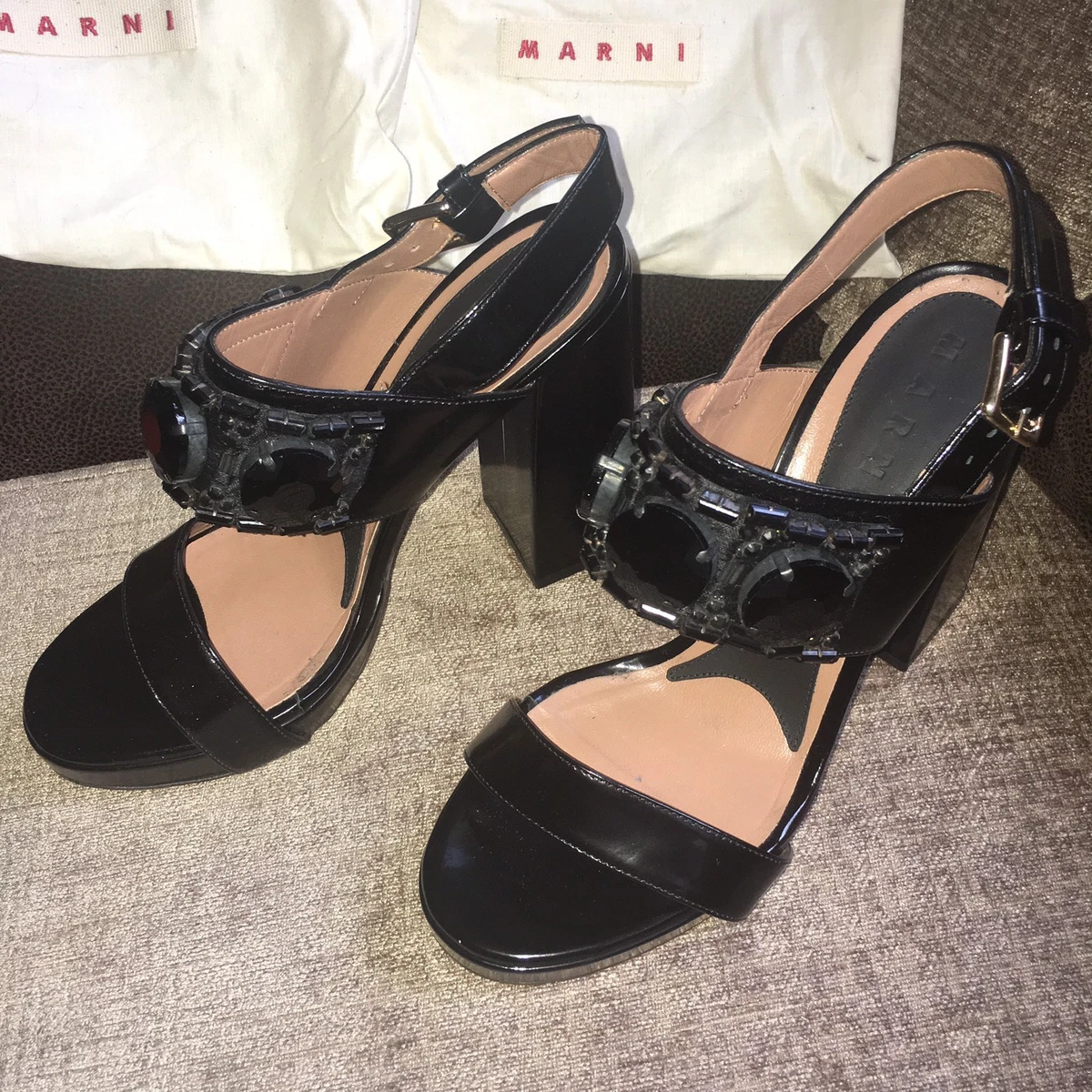 Buy Black Heeled Sandals for Women by QUPID Online | Ajio.com