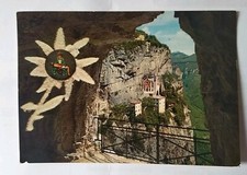 CARTOLINA SANTUARIO MADONNA DELLA CORONA SPIAZZI  (VR)VIAGGIATA  NEL 1964