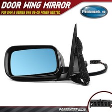 Electric Door Wing Mirror Passenger Side for BMW 3 Series E46 98-05 Power Heated