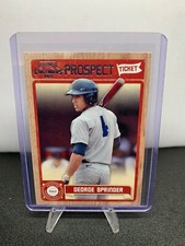 2011 Panini Playoff Contenders Prospect Ticket #RT19 GEORGE SPRINGER