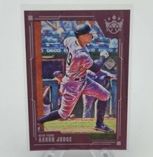 Aaron Judge 2022 Panini Diamond Kings Baseball Plum Frame SP #115 Yankees