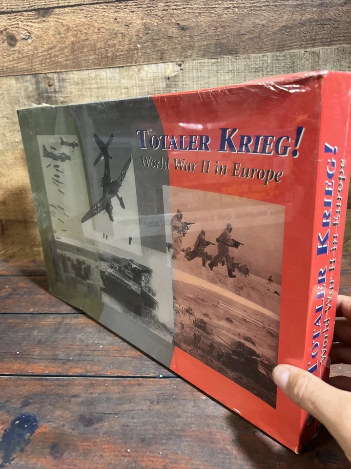 Totaler Krieg!  New  Unpunched  Decision Games  Out of Production Sealed - Image 4 of 4