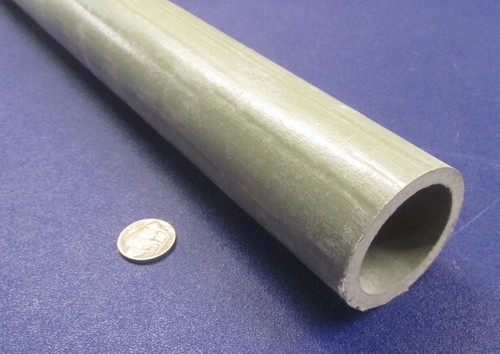 Tubo tondo in fibra di vetro verde 2,00" OD x 1,50" ID x 60" lunghezza - Foto 8 di 12