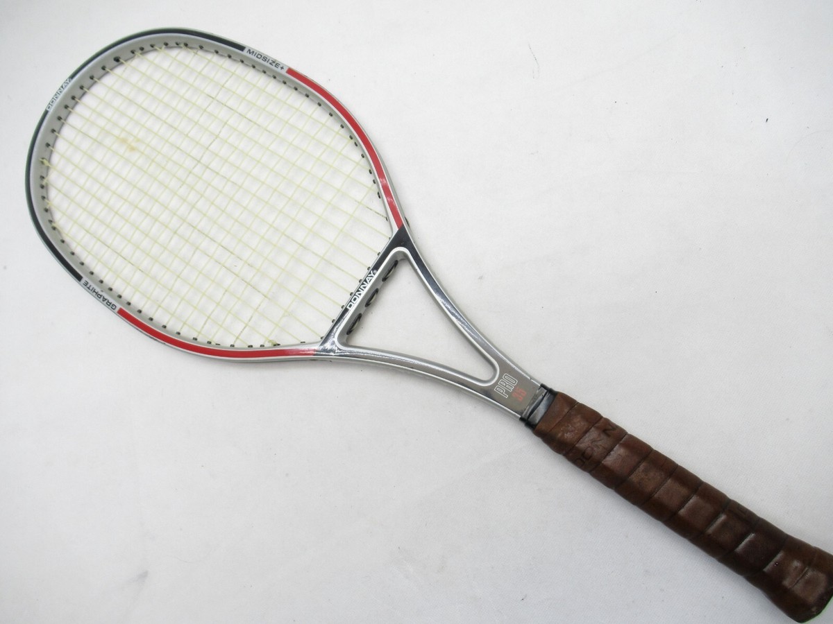 DONNAY PRO 35 GRAPHITE MIDSIZE + TENNIS RACQUET (4 5/8) LONG TERM