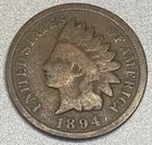 1894 Indian Head Cent Good Penny GD Better Date - SP906