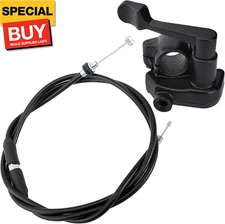 Thumb Throttle Cable Accelerator Control Assembly for 49cc 50cc 70cc 90cc 110cc 