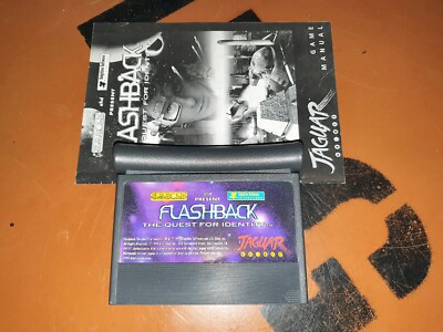 ## Atari Jaguar - Flashback: The Quest for Identity inkl. Anleitung ##