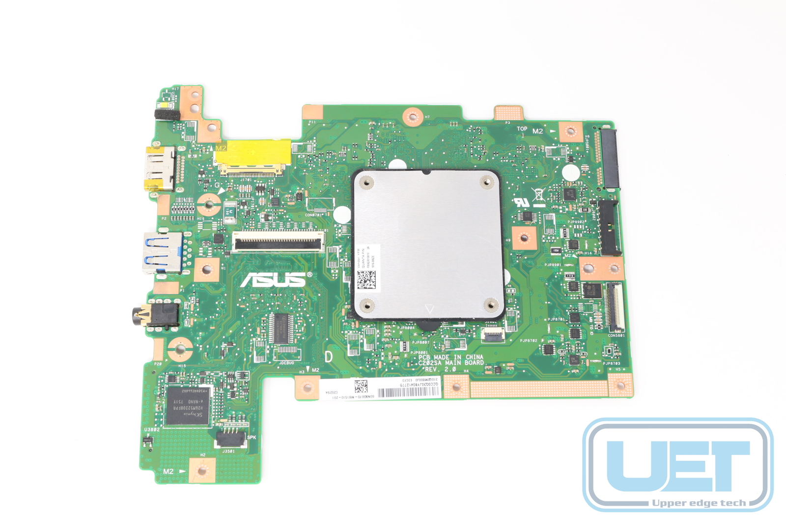 Asus Chromebook C202SA 11.6in Laptop Intel Celeron N3060 4GB RAM 16GB SSD-image