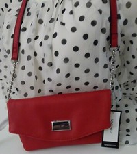 Nine West Coralia Mini Lipstick Red Cross-body Fawn Multi One Size Designer Bag